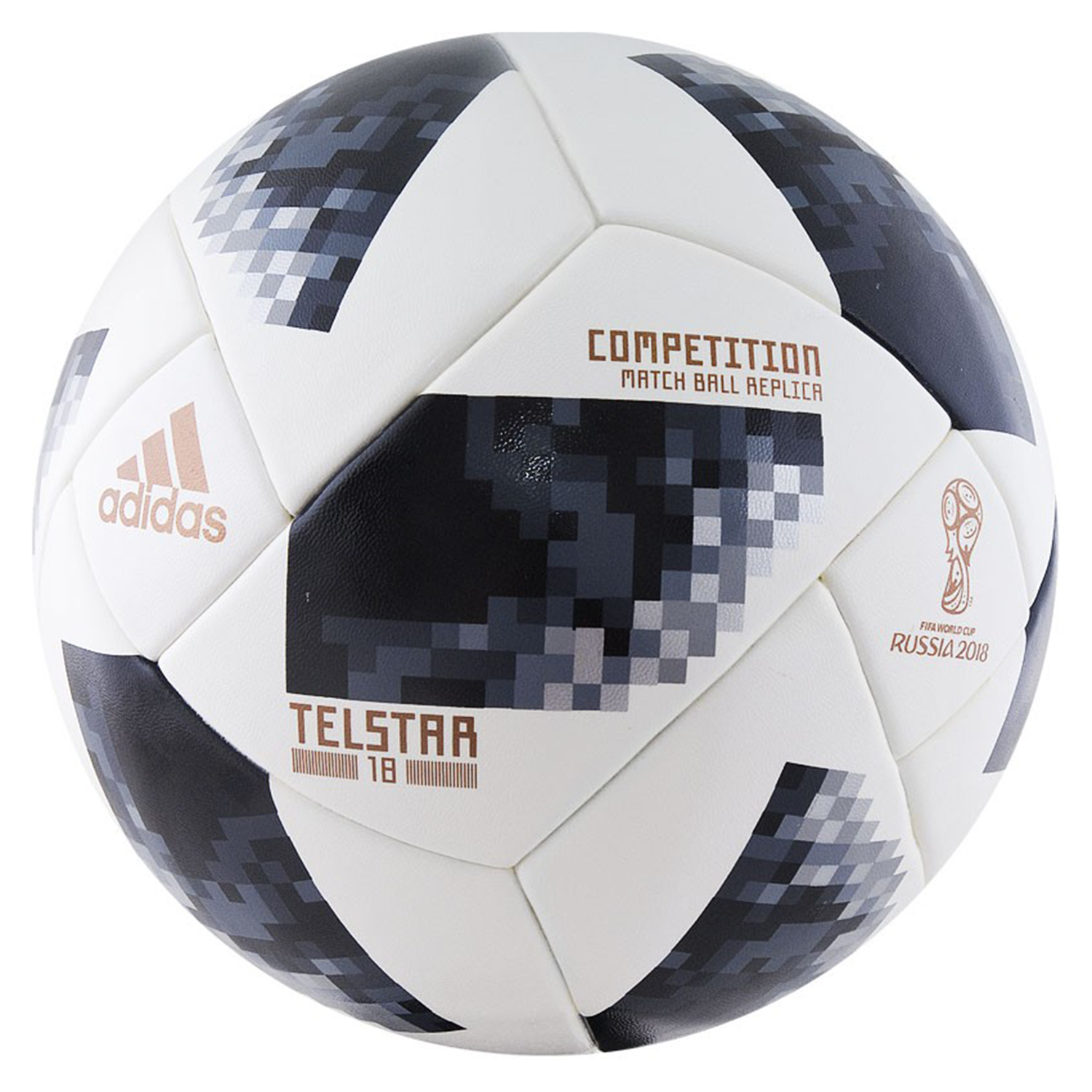Adidas Wc2018 Telstar Competition Футбольные мячи CE8085 купите в интернет  магазине Professionalsport в Москве с доставкой по РФ