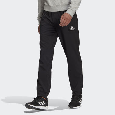 Aeroready essentials stanford tapered cuff embroidered small logo pants black gk8893 21 model