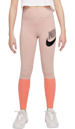 Nike sportwear favourites older high waisted dance leggings junior dv0350 601 2