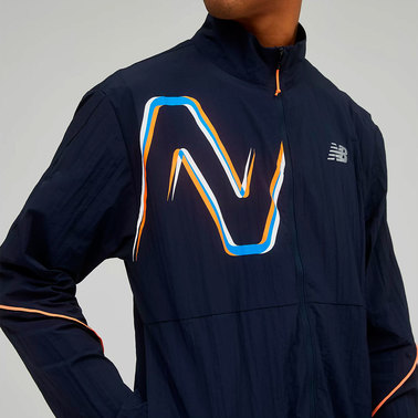 New balance graphic impact run packable jacket mj21265 ecl 5