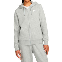 Nike sportswear club fleece full zip hoodie women dq5471 063 1