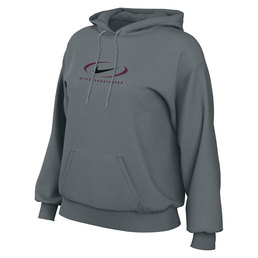 Nike sportswear fleece oversized pullover hoodie swsh women fn7698 084 1