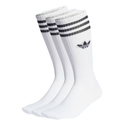 Adidas solid crew socks 3 pairs ij0734 1